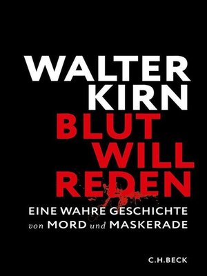 cover image of Blut will reden